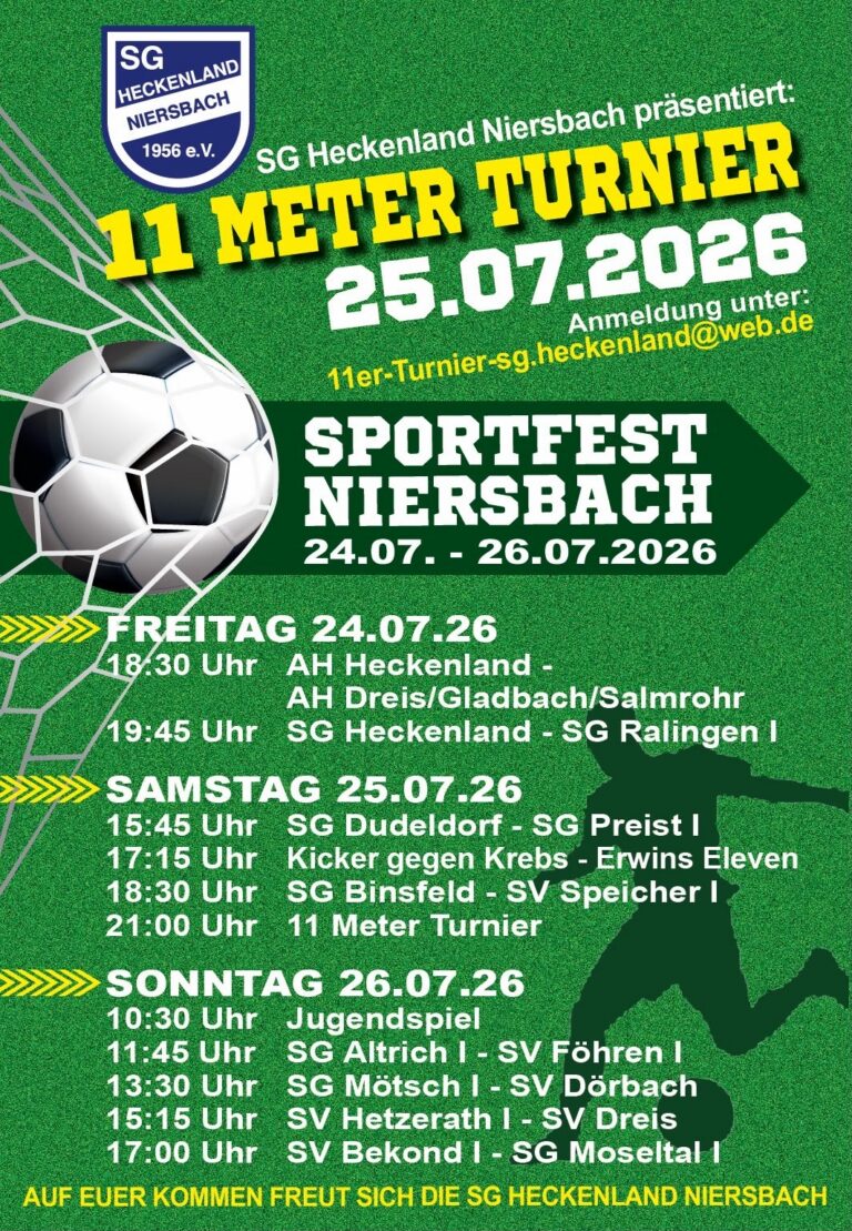 25.07. | vs. Erwins Eleven in Niersbach